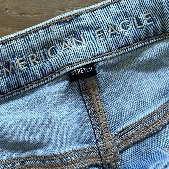 American Eagle Outfitters Blue Ankle Cropped Jeans - Picture 10 of 14
